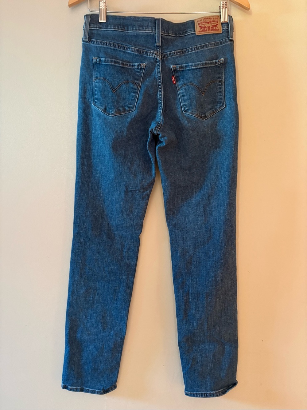 Levi's 312 Shaping Slim Jeans Lapis Breeze women’s Sz 28x30.